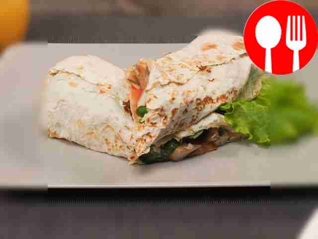 Цезарь-ролл в лаваше