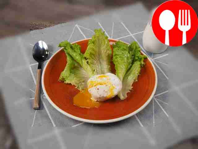Яйцо пашот в микроволновке Poached egg in the microwave