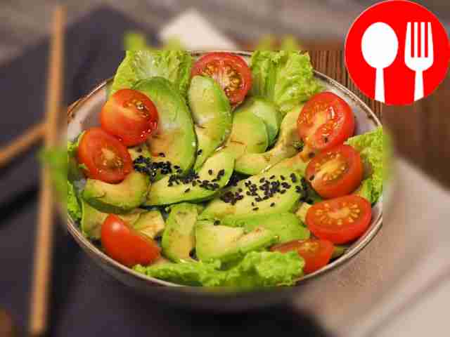 Poke with avocado