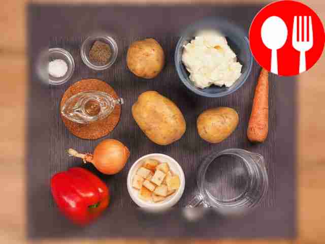 Wash and peel the vegetables, rinse the...