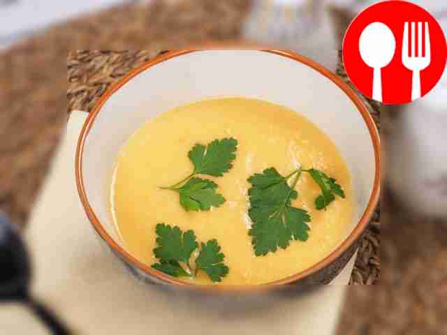 Крем-суп со сливками Cream soup with cream