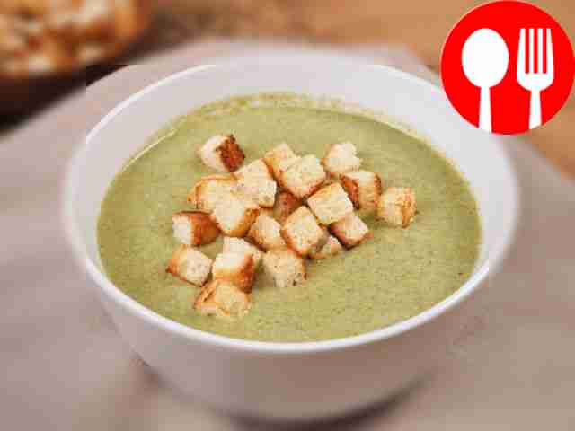 Крем-суп из шпината