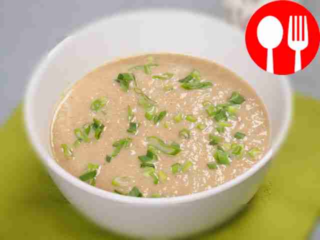 Диетический крем-суп из шампиньонов