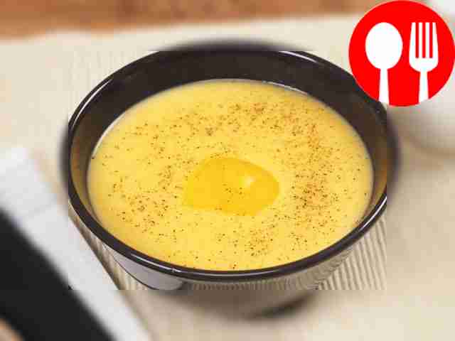 Крем-суп из картофеля и сыра