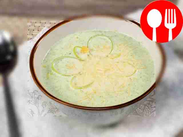 Крем-суп из брокколи со сливками