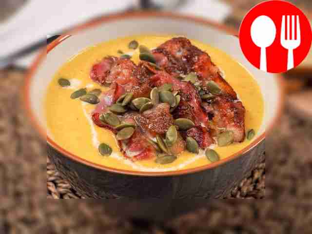 Тыквенно-кокосовый крем-суп