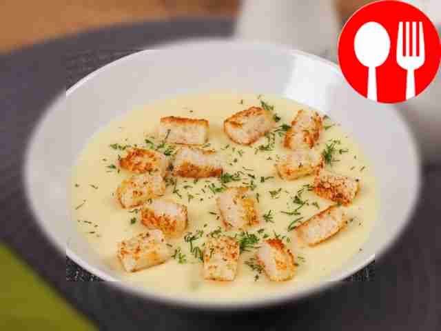 Крем-суп из картофеля