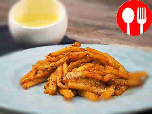 French fries in the oven