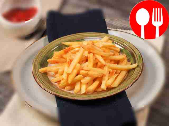 French fries in the microwave