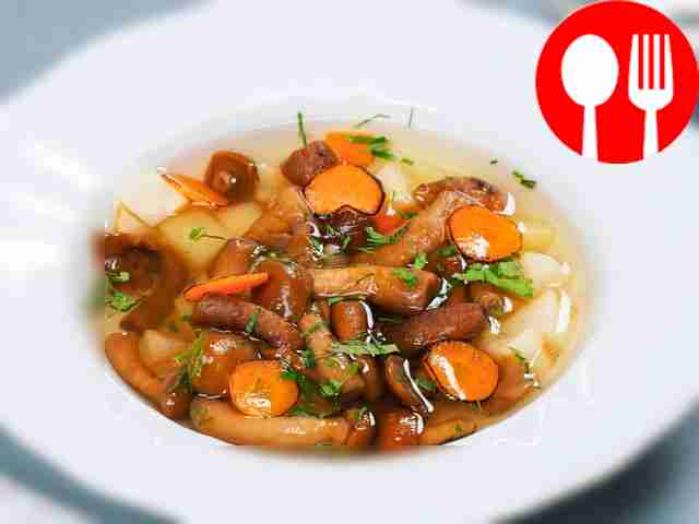 Суп из опят