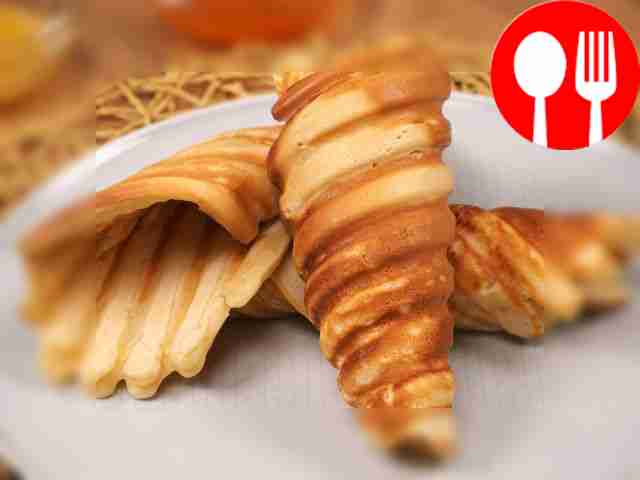 Вафли на гриле