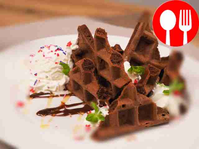 Шоколадные вафли