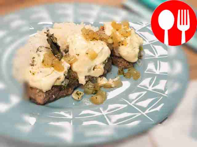 Отбивные с майонезом