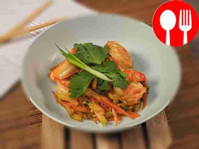 Креветки в соусе «Терияки»