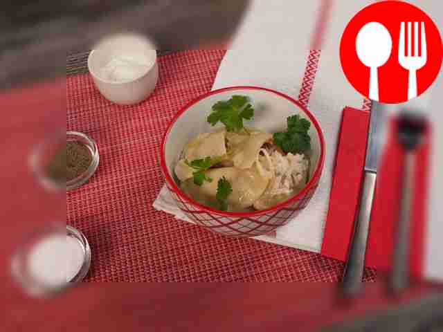 Вареники с мясом