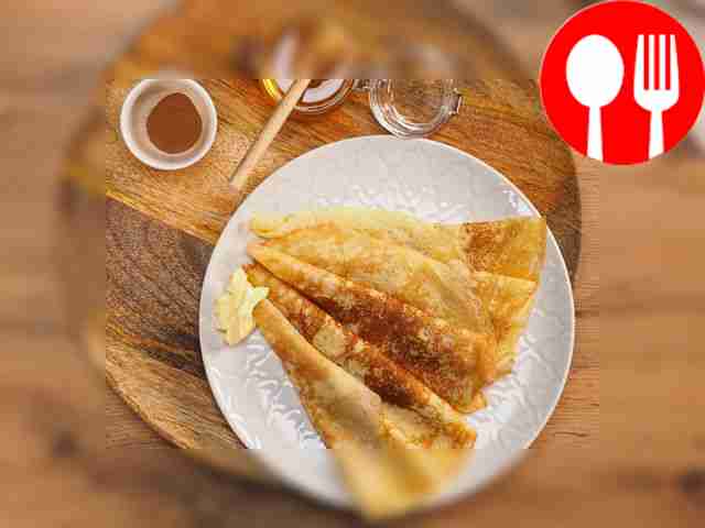 Блины на кипятке кружевные