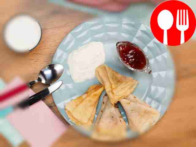 Блины на сыворотке