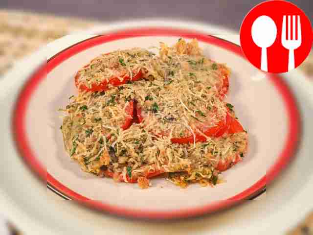 Запеканка с помидорами