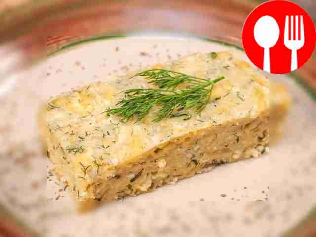 Творожная запеканка с сыром