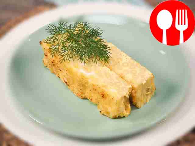 Запеканка из макарон с яйцом