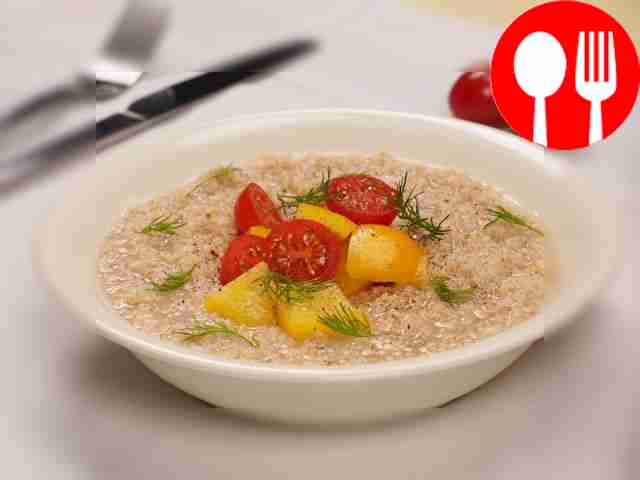 Ячневая каша на воде