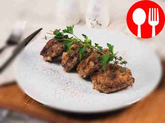 Minced meat cutlets