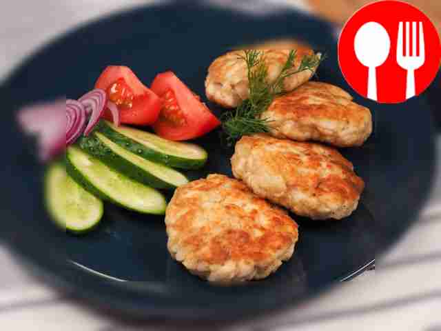 Chicken cutlets with mayonnaise