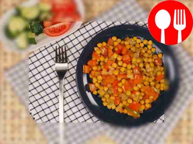 Serve delicious chickpeas as a side dish for...