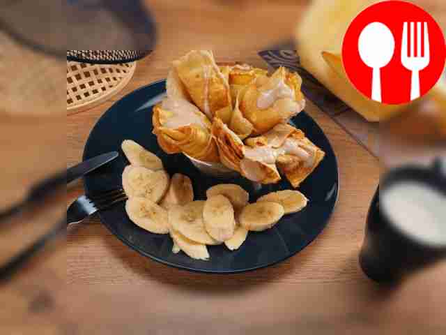 Pancakes on semolina