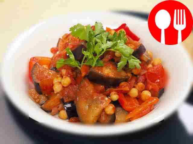 Нут с овощами в мультиварке