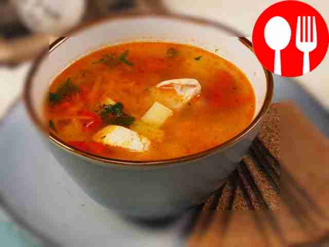 Суп с нутом и курицей