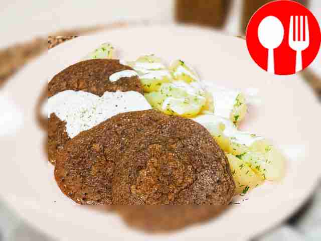 Turkey liver fritters