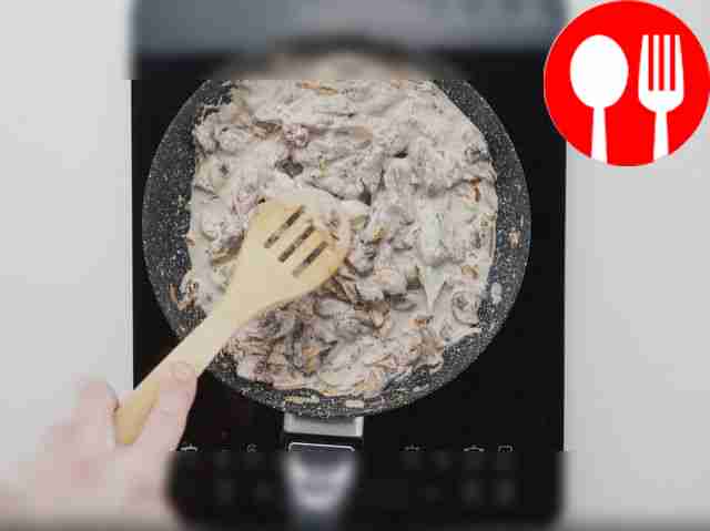 Simmer the beef stroganoff for 20-25 minutes,...