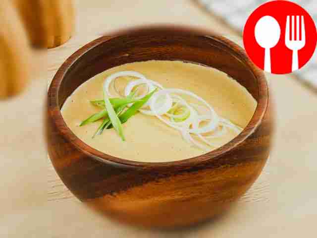 Суп-пюре из белых грибов