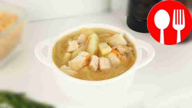 Гороховый суп со свининой