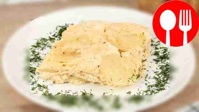 Картошка с сыром