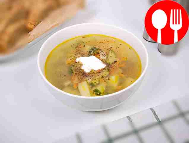 Рассольник из свежих огурцов