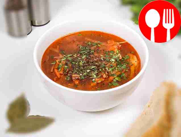 Борщ с картофелем