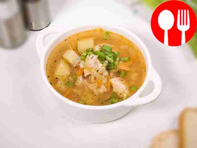 Суп с перловкой