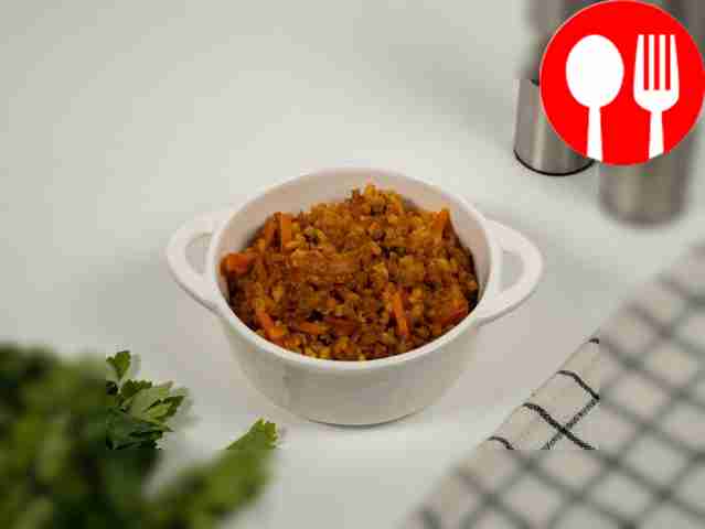 Булгур с фаршем