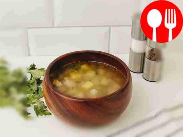 Гороховый суп из зеленого горошка