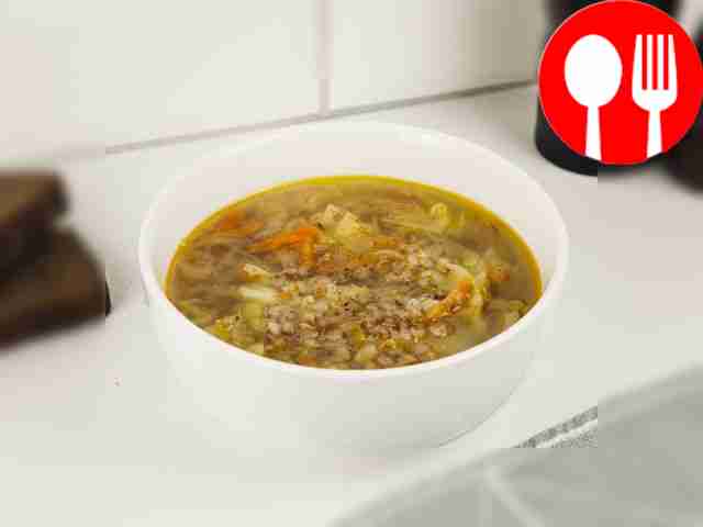 Buckwheat cabbage soup
