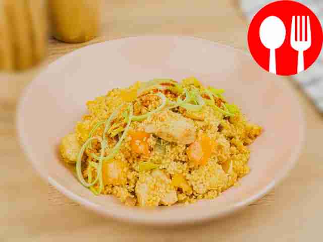 Курица с кускусом