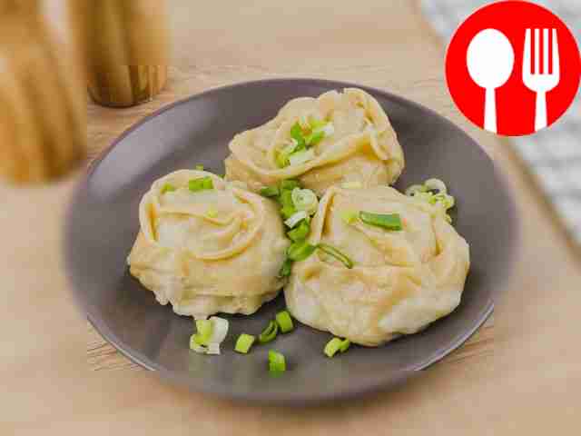 Манты с картошкой Manti with potatoes