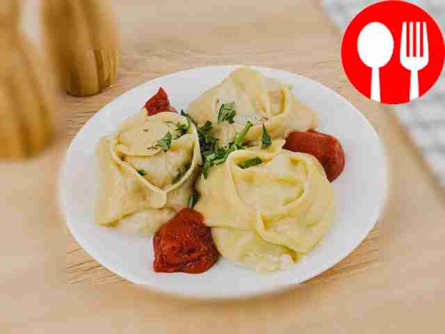 Манты с капустой