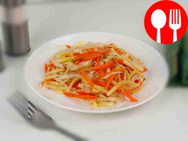 Дайкон с морковью