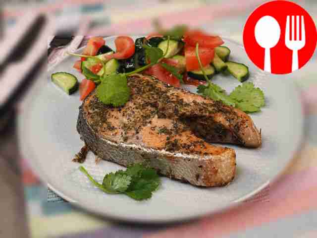 Стейк из рыбы