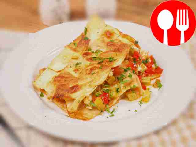 Овощная лазанья