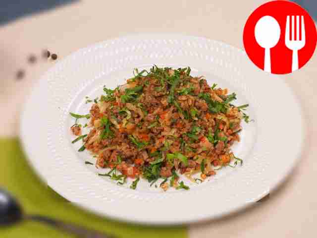 Бигос с фаршем