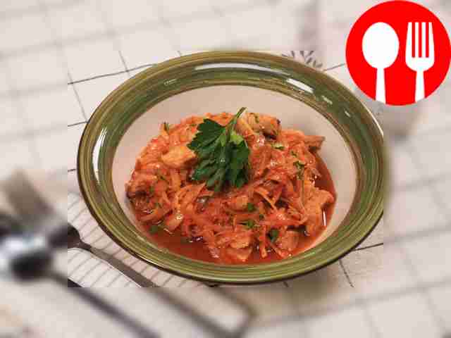 Бигос со свининой